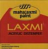 LAXMI ACRYLIC DISTEMPER (and logo) trademark logo