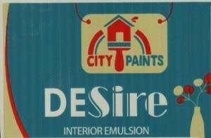 CITY PAINTS (and logo) trademark logo