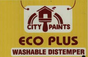 CITY PAINTS (and logo) trademark logo