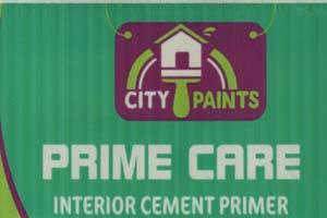 CITY PAINTS (and logo) trademark logo