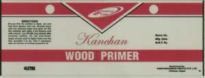 KANCHAN WOOD PRIMER (and logo) trademark logo