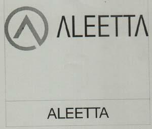 ALEETTA (and logo) trademark logo