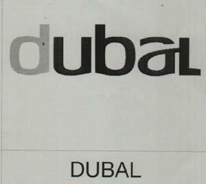 DUBAL (and logo) trademark logo