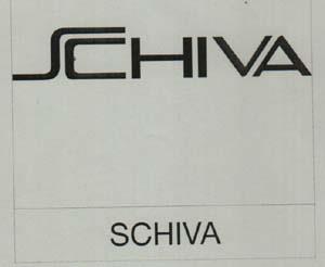 SCHIVA (and logo) trademark logo