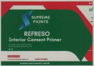 REFRESO (and logo) trademark logo