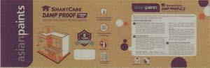 SMARTCARE DAMP PROOF (and logo) trademark logo