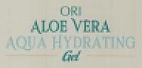 ORI ALOE VERA AQUA HYDRATING GEL (and logo) trademark logo