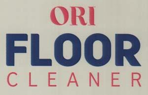 ORI FLOOR CLEANER (and logo) trademark logo