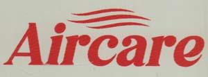 AIRCARE (and logo) trademark logo