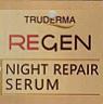 TRUDERMA REGEN NIGHT REPAIR SERUM (and logo) trademark logo