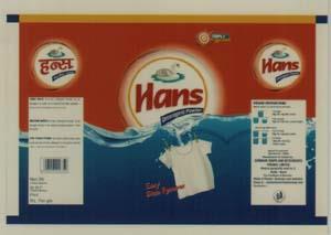 HANS (and logo) trademark logo