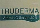 TRUDERMA VITAMIN C SERUM 20% (and logo) trademark logo