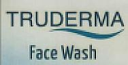 TRUDERMA FACE WASH (and logo) trademark logo