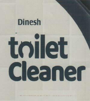 DINESH TOILET CLEANER (and logo) trademark logo