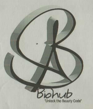 BIOHUB (and logo) trademark logo