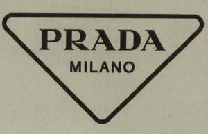 PRADA MILANO (and logo) trademark logo