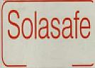SOLASAFE (and logo) trademark logo