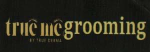 TRUEME GROOMING (and logo) trademark logo