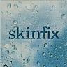 SKINFIX (and logo) trademark logo