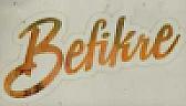 BEFIKRE (and logo) trademark logo