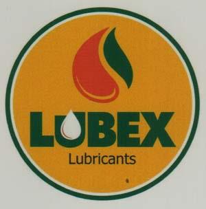 LUBEX (and logo) trademark logo