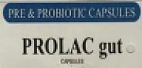 PROLAC GUT (and logo) trademark logo