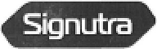 SIGNUTRA (and logo) trademark logo