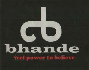 BHANDE (and logo) trademark logo