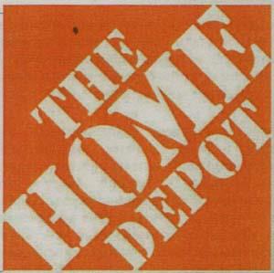 THE HOME DEPOT (and logo) trademark logo