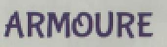 ARMOURE (and logo) trademark logo