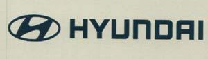 H HYUNDAI (and logo) trademark logo