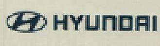 H HYUNDAI (and logo) trademark logo