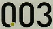 003 (and logo) trademark logo