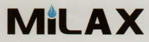 MILAX (and logo) trademark logo