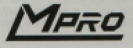 MPRO (and logo) trademark logo