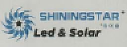 SHININGSTAR LED & SOLAR (and logo) trademark logo