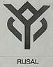 RUSAL (and logo) trademark logo