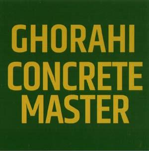 GHORAHI CONCRETE MASTER (and logo) trademark logo