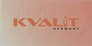 KVALIT (and logo) trademark logo