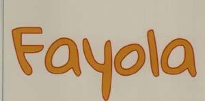 FAYOLA (and logo) trademark logo