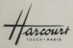 HARCOURT TOUCH PARIS (and logo) trademark logo