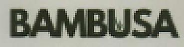 BAMBUSA (and logo) trademark logo