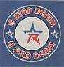 GT STAR DENIM (and logo) trademark logo