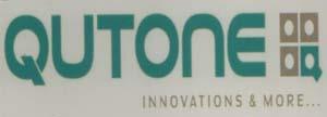 QUTONE (and logo) trademark logo