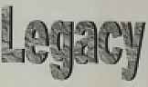 Legacy (and logo) trademark logo