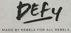 DEFY (and logo) trademark logo