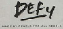 DEFY (and logo) trademark logo