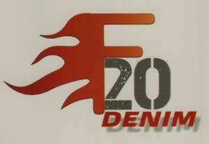 F2O DENIM (and logo) trademark logo