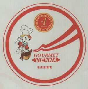 GOURMET VIENNA (and logo) trademark logo