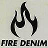 FIRE DENIM (and logo) trademark logo